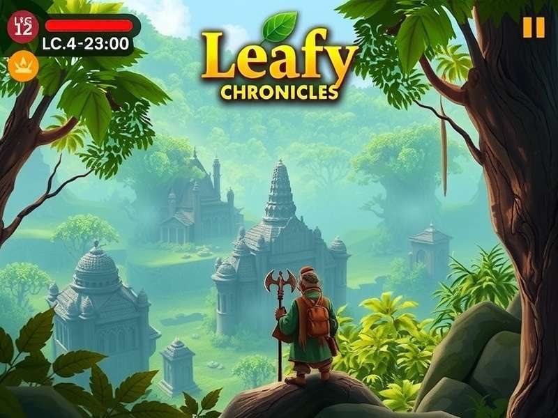 Leafy Realm Chronicles Gameplay Screenshot - Jungle Exploration